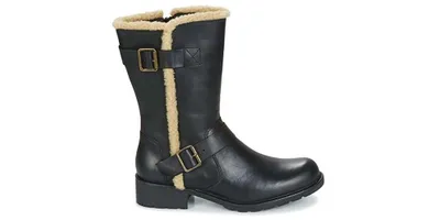 Obrázek produktu pro CLARKS Dámské kožené zateplené boty Orinoco Art black CLARKS Dámské kožené zateplené boty Orinoco Art black 37