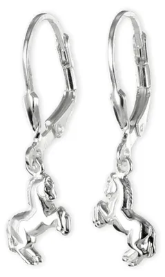 Produktbild von Kinderohrringe Silber Kinder Ohrringe Pferd Kinderschmuck