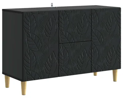 Obrázok produktu pre vidaXL Komoda Čierna 89 x 34,5 x 60 cm Drevotrieska