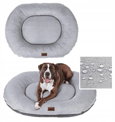 Image de PillowPrim Lit pour Chien Pontoon L Gris 89x64 cm