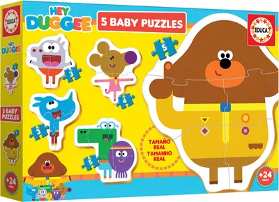 Produktbild von Puzzle 5x Baby Hey Duggee Educa 19393