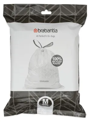 Produktbild von Brabantia PerfectFit Müllbeutel Code M (60 l), 10 Stück