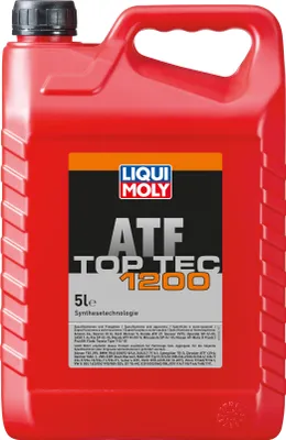 Produktbild von LIQUI MOLY Top Tec ATF 1200 ATF III Automatikgetriebeöl HC Synthese Öl Rot 5L 3682 für VW Golf IV Schrägheck (1J1) Golf V Schrägheck (1K1) POLO (9N)