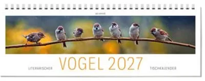 Image de Calendrier de bureau "Oiseaux" 2027