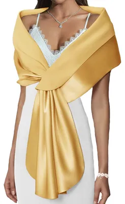 Produktbild von Solidchoice – Elegante Seidenstola für festliche Anlässe