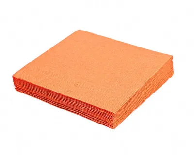 Produktbild von 1000x Servietten 33 x 33 cm 1/4-Falz 3-lagig orange