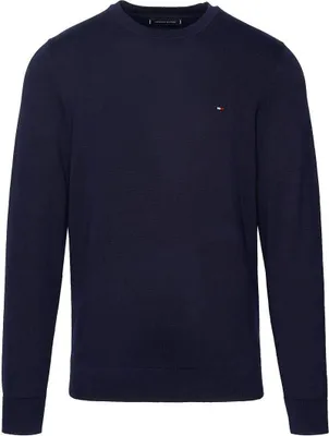 Produktbild von Tommy Hilfiger Crewneck Pullover  Blau - Große XL