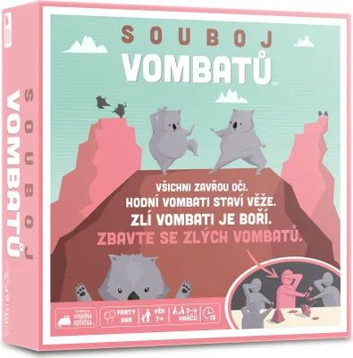 Obrázek produktu pro Asmodee Czech Republic Souboj vombatů