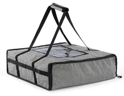 Isolierte Pizzatasche 40 L, klappbar, grau, Large