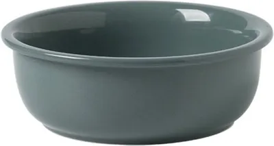 Obrázok produktu pre Gizmo miska na kŕmenie pre psov dvojitá - tmavozelená - 2 keramické misky na pitie a kŕmenie so stojanom - miska na pitie - 17,5 cm - 800 ml