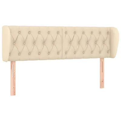 Produktbild von VidaXL 3117483, Cremefarben, Polyester, Holz, 1470 mm, 78 cm, 88 cm, 230 mm