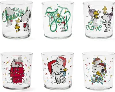Immagine prodotto di Excelsa Trinkgläser Set 6 Peanuts lucidi e brillanti Glas bunt