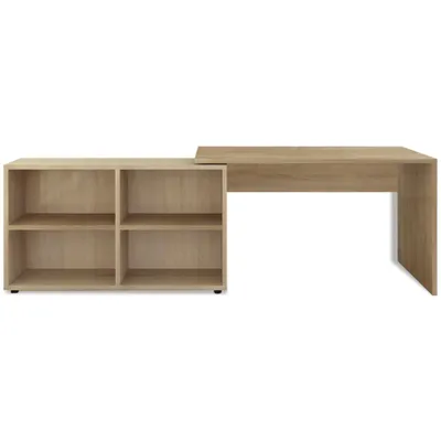 Produktbild von "im Sonderangebot"Esstisch für 2-4 Personen - CLORIS - Küchentisch - 140x80x75 cm Eiche - NeuMöbel6254712