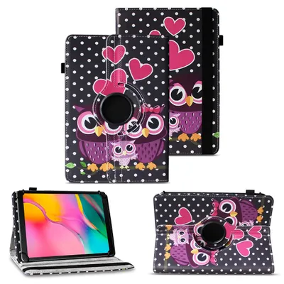 Produktbild von Tablet Tasche für Samsung Galaxy Tab A 10.1 2019 Hülle Schutzhülle 360° DrehbarFarben:Motiv 4