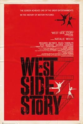 Produktbild von West Side Story Poster 1961 61 x 91,5 cm