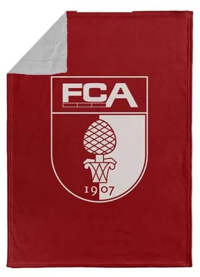 Produktbild von FC Augsburg Kuscheldecke Sherpa