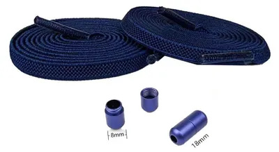 schnuersenkel elastisch blau navy kapseln blau