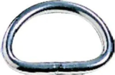Obrázok produktu pre Lalizas D-krúžok strieborný 50 mm strieborný 50 mm
