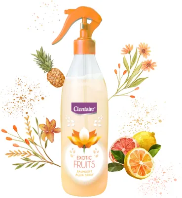 Produktbild von CLENTAIRE Lufterfrischer & Textilerfrischer Exotic Fruits 1 x 425ml