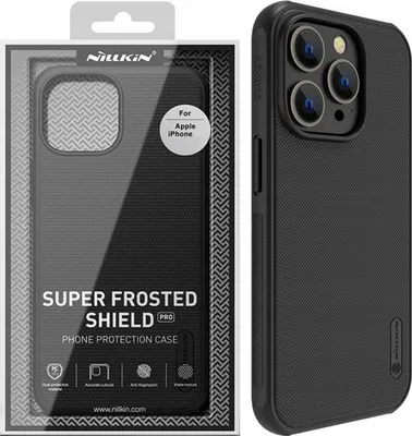Image de Nillkin Super Frosted Shield Pro Durable Case Cover Iphone 13 Pro Max Black