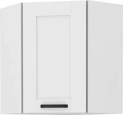 Image de Armoire d’angle supérieure LAILI – 60x60 cm, blanc