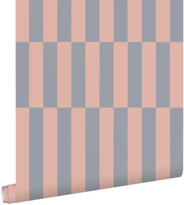 Immagine prodotto di ESTAhome carta da parati strisce rosa e blu 50 x 900 cm