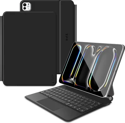 Immagine prodotto di Tech-Protect Smartcase Magnetic + Tastiera Ipad Pro 11” 5 / 6 2024-2025 Nero