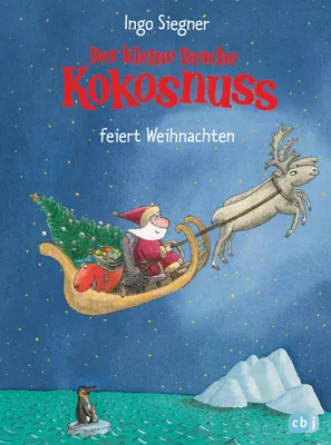 Produktbild von Der kleine Drache Kokosnuss feiert Weihnachten