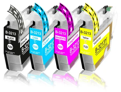 Produktbild von 4er Pack Druckerpatronen LC3213 kompatibel mit DCP-J772 J772DW