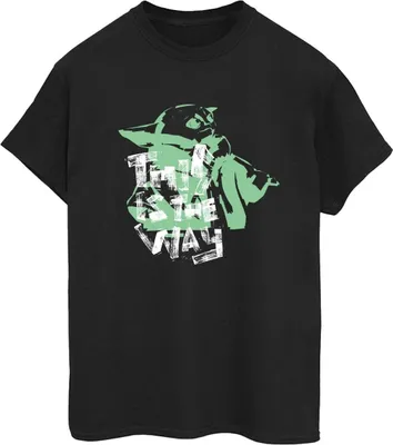 Produktbild von Star Wars - "The Mandalorian This Is The Way" T-Shirt für Damen BI45894 (XL) (Schwarz)