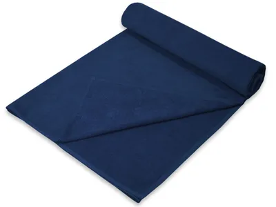 Produktbild von Strandlaken, 100% Baumwolle, 100x200 cm, navy