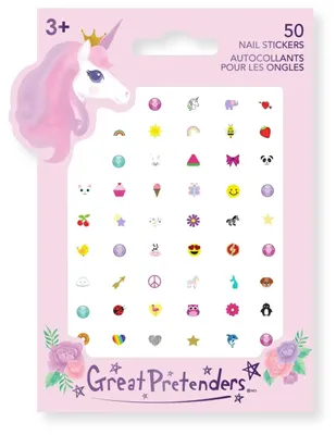 Image de Autocollants pour ongles Licorne - 50 pièces