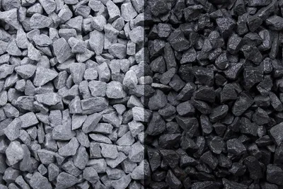 Produktbild von Basalt 5-8 mm, Basalt, Grau, 20 kg Sack, für Garten und Beet