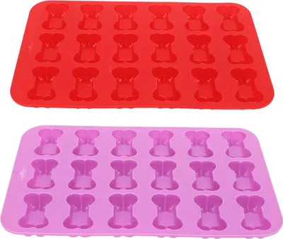Obrázek produktu pro 2PCS Bone Shaped Silicone 18 Hole Ice Lattice Mold Chocolate Cake Molding Making DIY Baking Tools