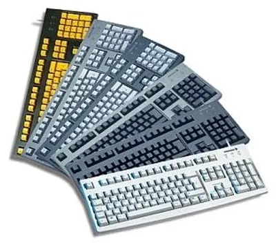 Produktbild von Cherry G83-6105 - Tastatur - USB - GB - Schwarz