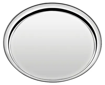 Productafbeelding van Tramontina BUENA Serveerplank, rund, roestvrij staal, diameter 30 cm, artikelnummer 61413-300