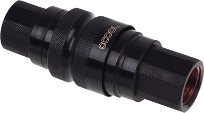 Obrázek produktu pro Alphacool 17282, Černá, 1/4", Samec/samice, 64,6 mm, 2,39 cm, 108 g