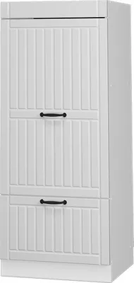 Produktbild von Mikrowellenschrank Vicco Fame-Line Weiß Landhaus 60 cm, Model 38536