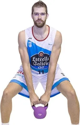 Image de Softee Kettlebell Néoprène Multicolore 4 Kg