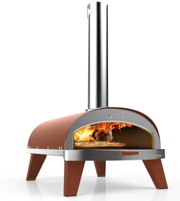 Obrázek produktu pro ZiiPa Piana Holz-Pizzaofen Farbe Terrakotta