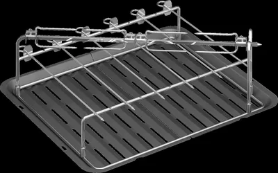 Produktbild von Neff Grillset, Grillplatte, Neff, Schwarz, 1,14 kg, 1,66 kg, 1 Stück(e)