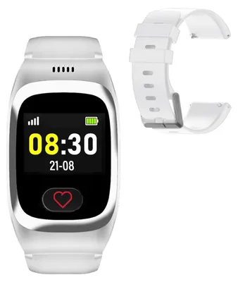Produktbild von James B8 Senioren Smartwatch Notrufuhr SOS Knopf & GPS Sturzerkennung Telefon