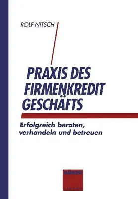Produktbild von Praxis des Firmenkreditgeschäftes