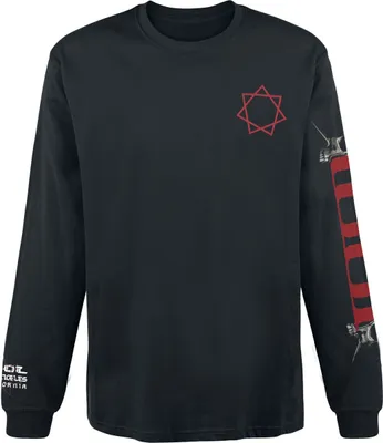 Produktbild von Tool Langarmshirt Herren Skull Spikes schwarz Band-Merch, Bands 100% Baumwolle S