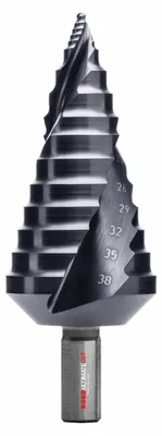 Produktbild von RUKO ULTIMATECUT Stufenbohrer RUnaTEC mit FLOWSTEP® Spitze, HSS, 3-Flächenschaft