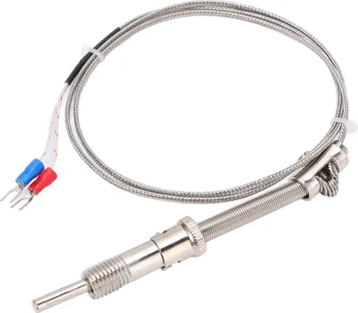 Zdjęcie produktu dla Sprężynowa sonda termoparowa typu K z ekranowanym przewodem termoparowym do miernika Factory1