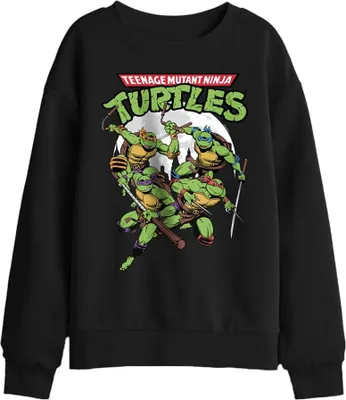 Produktbild von Teenage Mutant Ninja Turtles - "Midnight" Sweatshirt für Kinder TV29968 (152-158) (Schwarz)