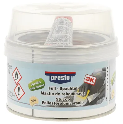 Produktbild von presto Füllspachtel styrolfrei 500 g - 2K Reparaturspachtel