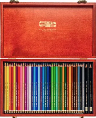 Produktbild von KOH-I-NOOR Polycolor-Stifte 36 Farben KASSETTE