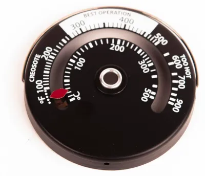 Image de Thermomètre de cheminée FLAMINGO - magnétique